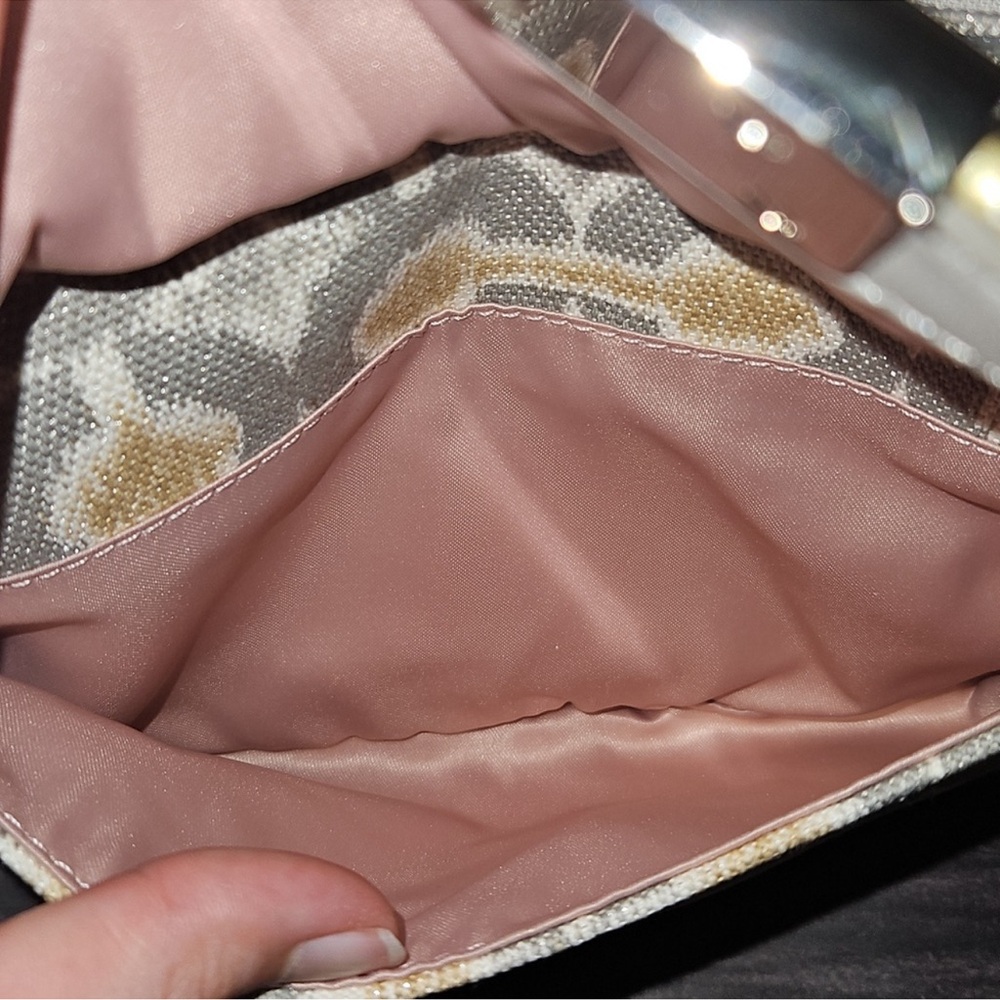 Coach Kristin Ikat OP Art Hobo Flap Shoulder Bag. NWT - Picture 12 of 15